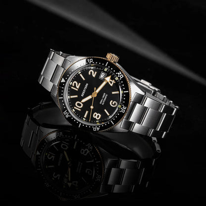 Sugess Diveing Watch of Men Automatic Mechanical Wristwatches 20ATM Waterproof Sapphire NH35A Movement BGW9 Luminous New S434-2