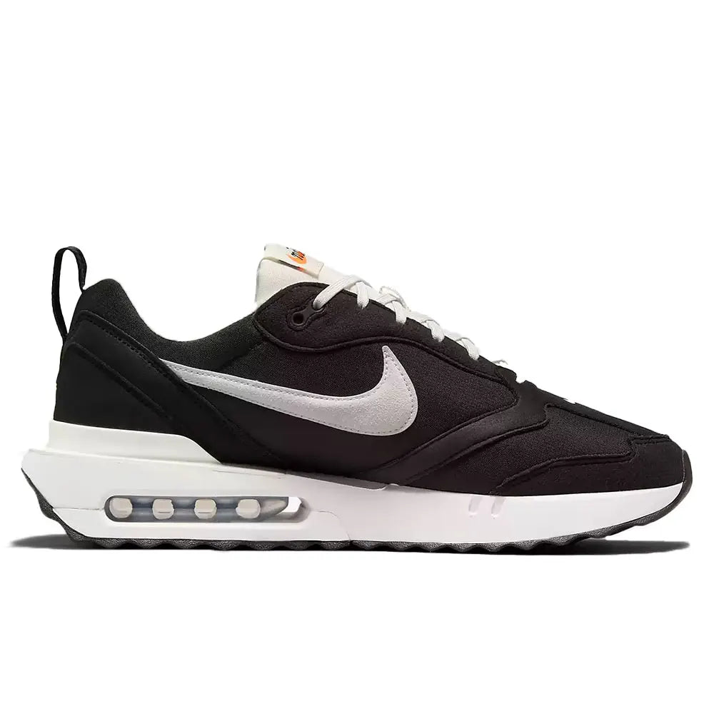 Nike Air Max Dawn Retro Fabric – strapazierfähige, niedrige Freizeit- und Laufschuhe für den Stadtverkehr für Herren, schwarz, DJ3624-001