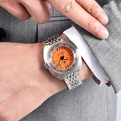 PAGANI DESIGN 2025 New Men's Automatic Mechanical Divers Watches NH38 Sapphire Stainless Steel 300m Waterproof AR Watch for Men