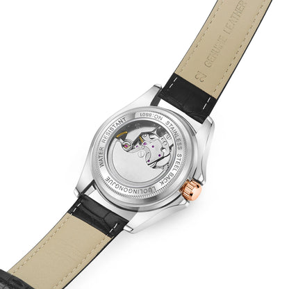 Men’s Luxury Automatic Mechanical Watch  Starry Sky Luminous Dial & Tourbillon Design