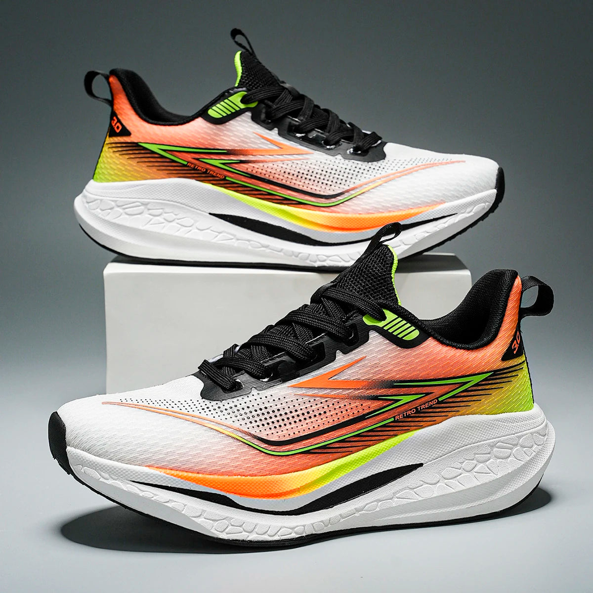 Zapatillas deportivas de talla grande para hombre, cómodas y versátiles, para senderismo al aire libre, running, uso casual y entrenamiento en pareja, con estilo moderno