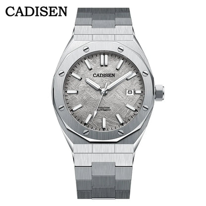 CADISEN Luxury Design 42MM Men Watches Japan MIYOTA 8215 Sapphire Glass Mechanical Automatic Watch Men 100M Waterproof