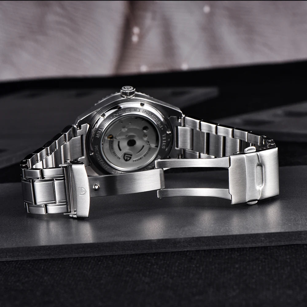 PAGANI DESIGN 2026 NEW Top GMT Men Automatic Mechanical Watches Pearl DG5833 Waterproof Luminous Sapphire Glass reloj hombre