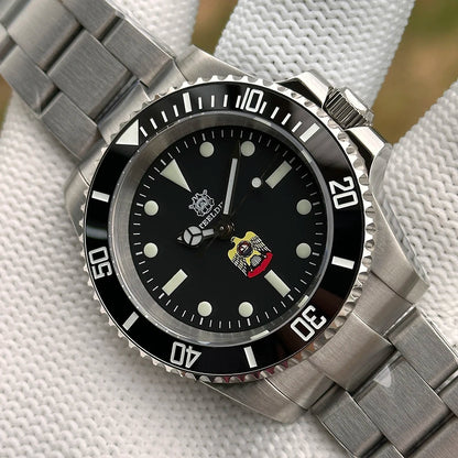 STEELDIVE SD1954 Black Dial 41MM Stainless Steel NH35 Automatic Movement What Ghost Mens 300M Dive Watch  Sapphire Glass