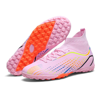 Nuevas zapatillas de fútbol para hombre, oferta destacada, botas de fútbol de alta calidad para mujer y unisex, botas de fútbol sala ultraligeras profesionales TF/FG
