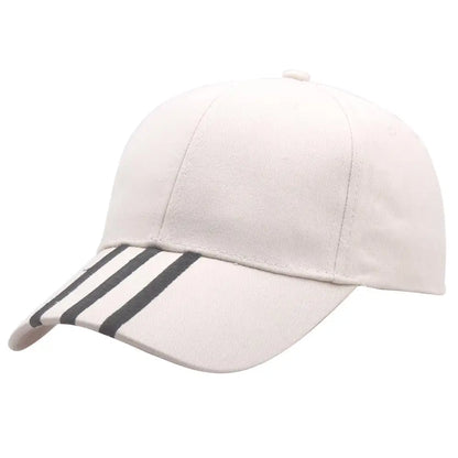 Baseballkasketter til mænd Casual bomuldsbroderede stribede snapback-hiphop-kasketter til kvinder Udendørs sportskasketter til mænd Gorras