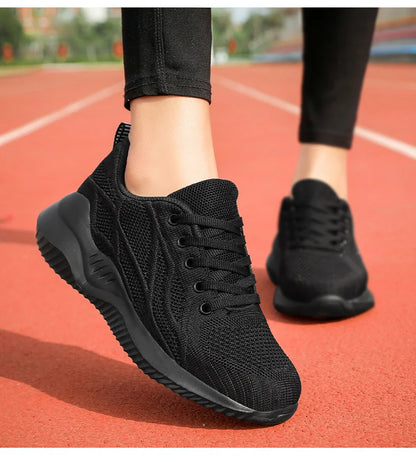 Women's Running Shoes Breathable Casual Lightweight Gym Outdoor Sport Comfortable Sneakers