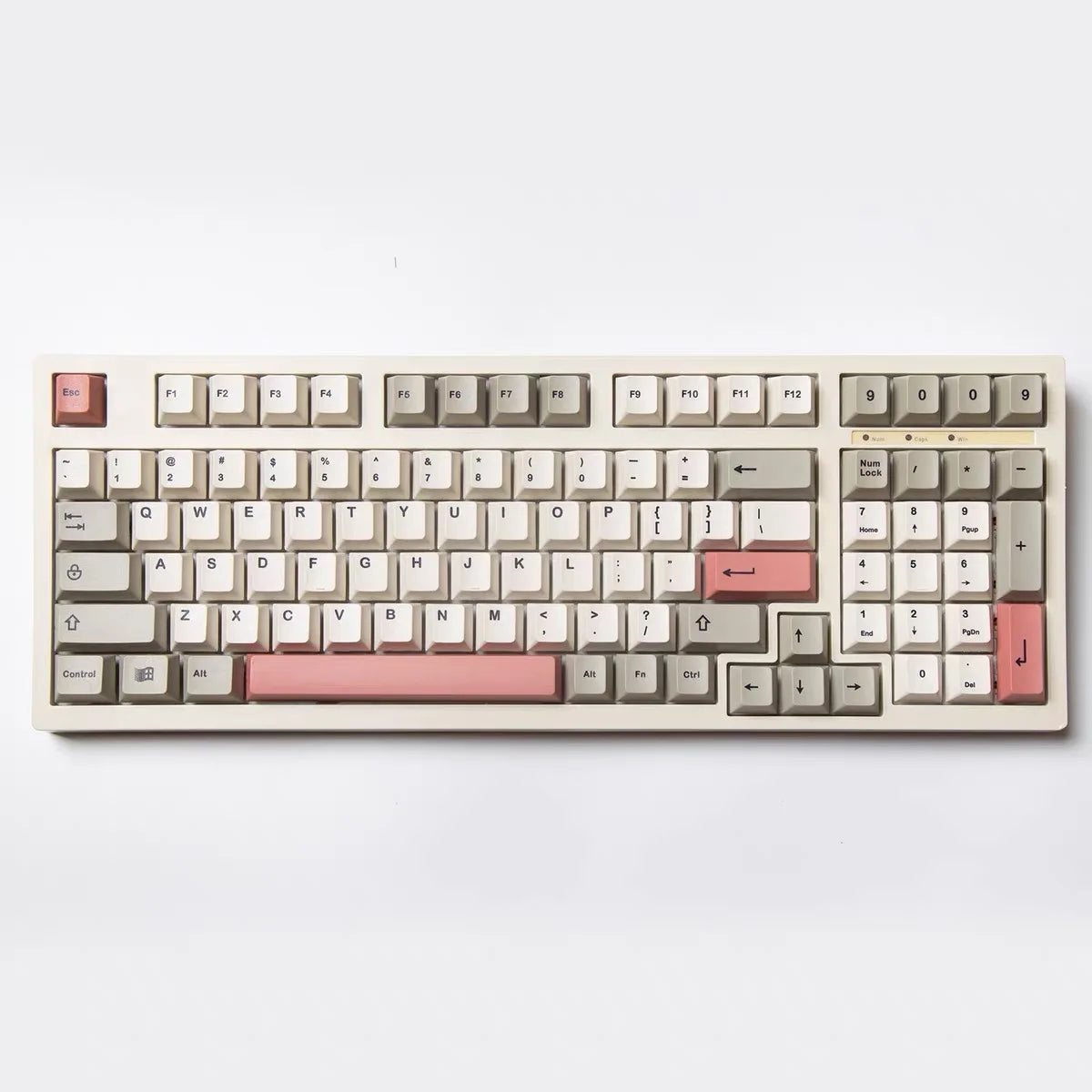 134 teclas 9009 retro para teclado mecánico gaming con interruptores MX, perfil Cherry, keycaps PBT personalizados por sublimación de tinta
