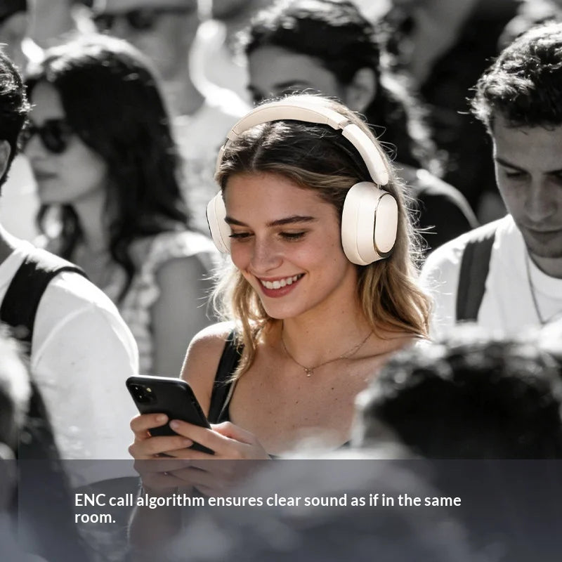 Auscultadores Over-Ear FiiO EH13 Wireless Bluetooth ANC – Headset Gaming HiFi LDAC com Cancelamento de Ruído, Graves Profundos e Longa Autonomia de Bateria