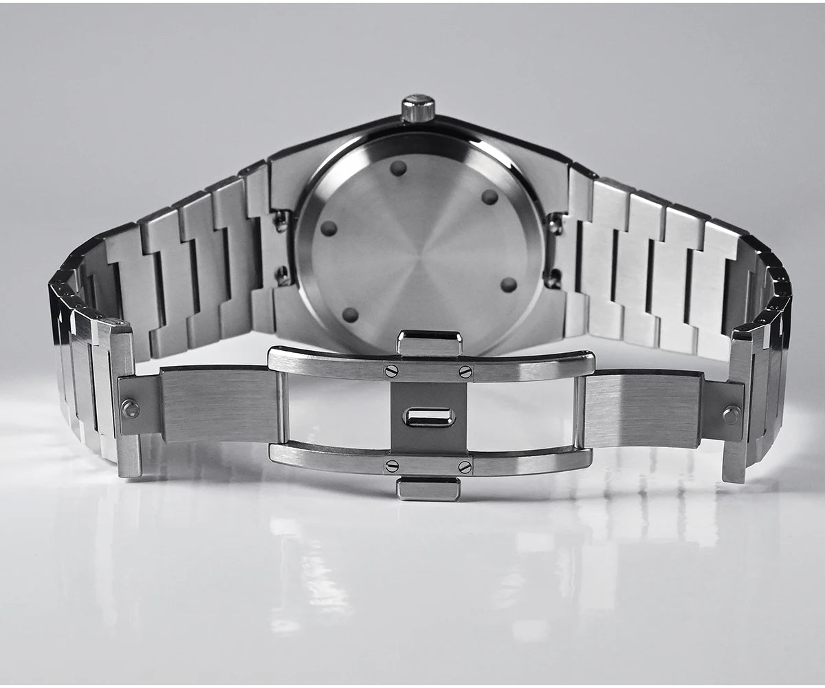 San Martin Classic Men Watch 40mm Miyota 9015 Luxury Dress Automatic Mechanical Wristwatch Quick Release Bracelet SN0023 Watch