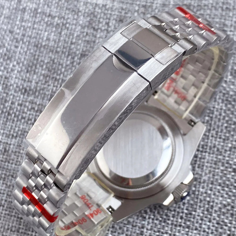 Orologio da uomo automatico 200m impermeabile Miyota8215, orologio subacqueo 40mm con movimento meccanico, luminoso, cinturino Jubilee e fibbia Glide Lock
