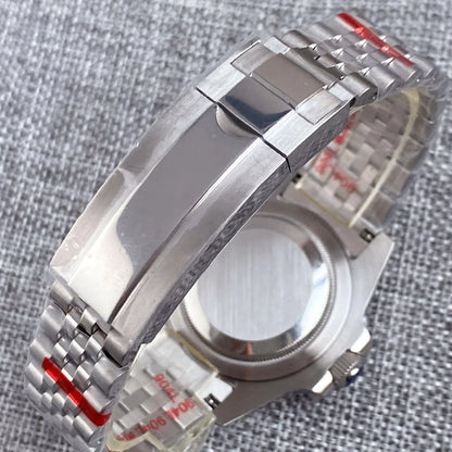 Orologio da uomo automatico 200m impermeabile Miyota8215, orologio subacqueo 40mm con movimento meccanico, luminoso, cinturino Jubilee e fibbia Glide Lock