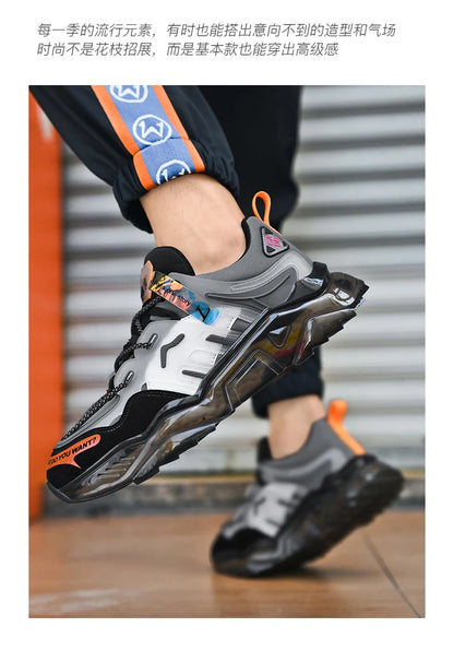 Shoes Men Sneakers Male Casual Men's Shoes Tennis Luxury Shoes Trainer Race Breathable Shoes Fashion Loafers Running Shoes for Men