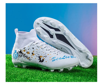 New Men's Professional Soccer Shoes Non-slip Football Boots Unisex Breathable Futsal Sports New Cleats Drop Shipping Ultralight