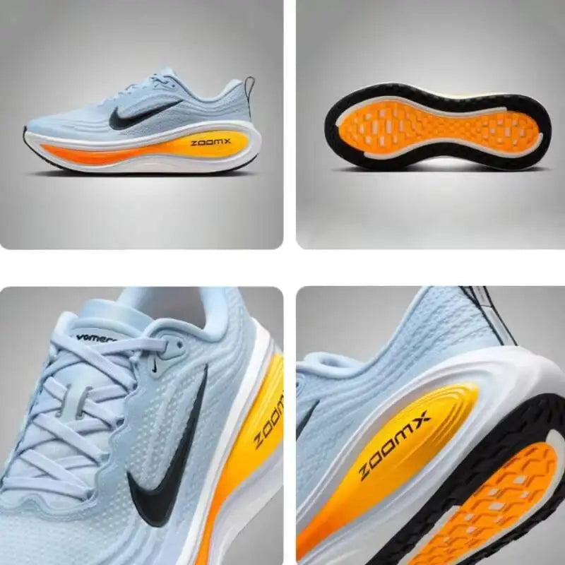 Nike Vomero Plus för män – löparskor med Full ZoomX Max-dämpning för responsiv daglig träning på väg, färg: Hydrogen Blue, modellnummer HV8150-404