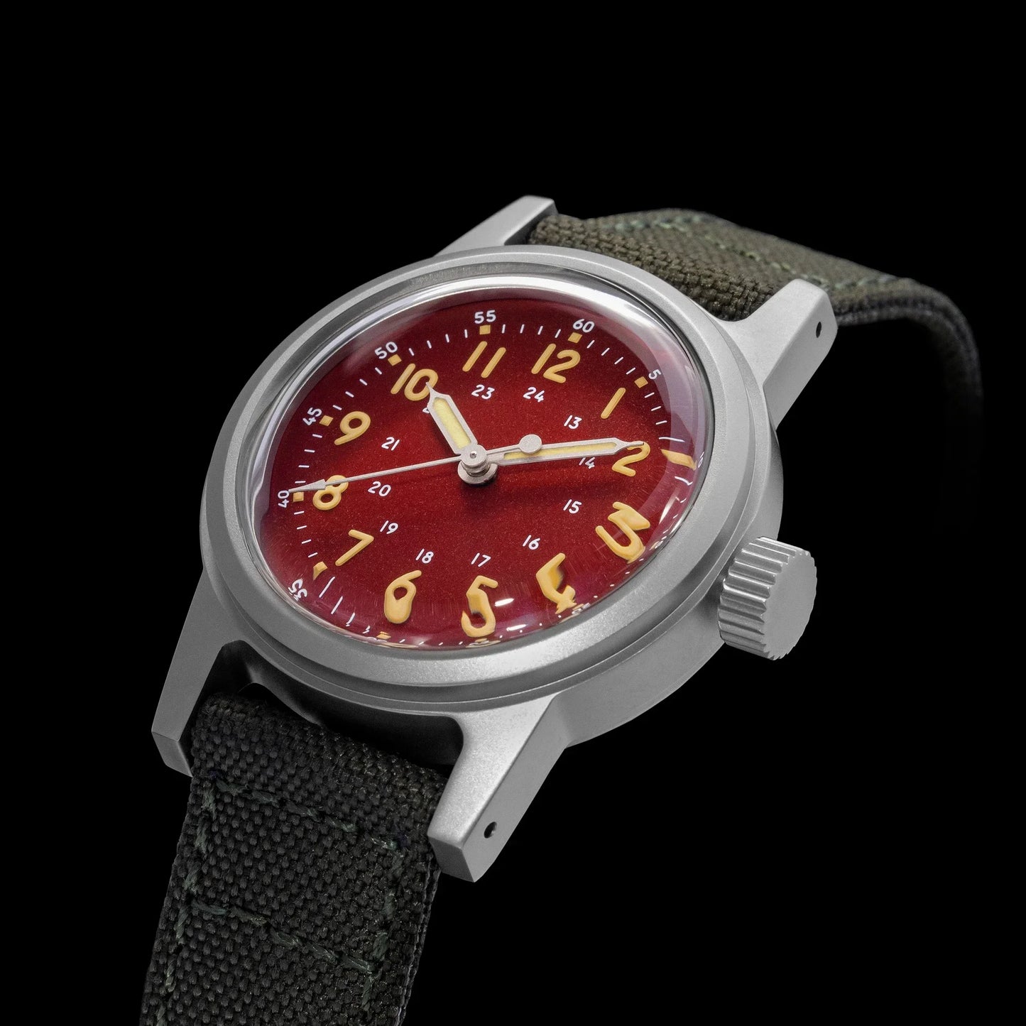 THORN Retro Military Watch 36mm Watch Made of NH35A Movement SHY-043 Sport Watch Unisex Men's and Women's Luxury