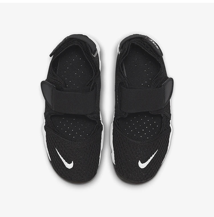 Originální sportovní a volnočasové sandály Nike Air Rift pro větší děti, prodyšné, ze síťoviny, 322359-014
