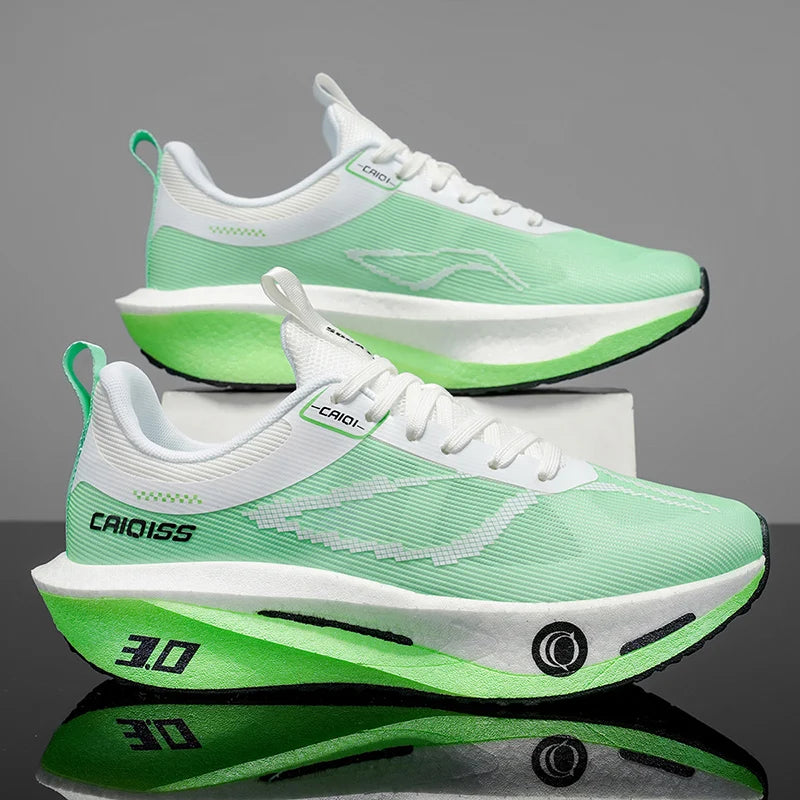 Running Shoes Carbon Plate Marathon Men Sports Specialty Breathable Lightweight Women's Comfortable Athletic Outdoor Sneakers