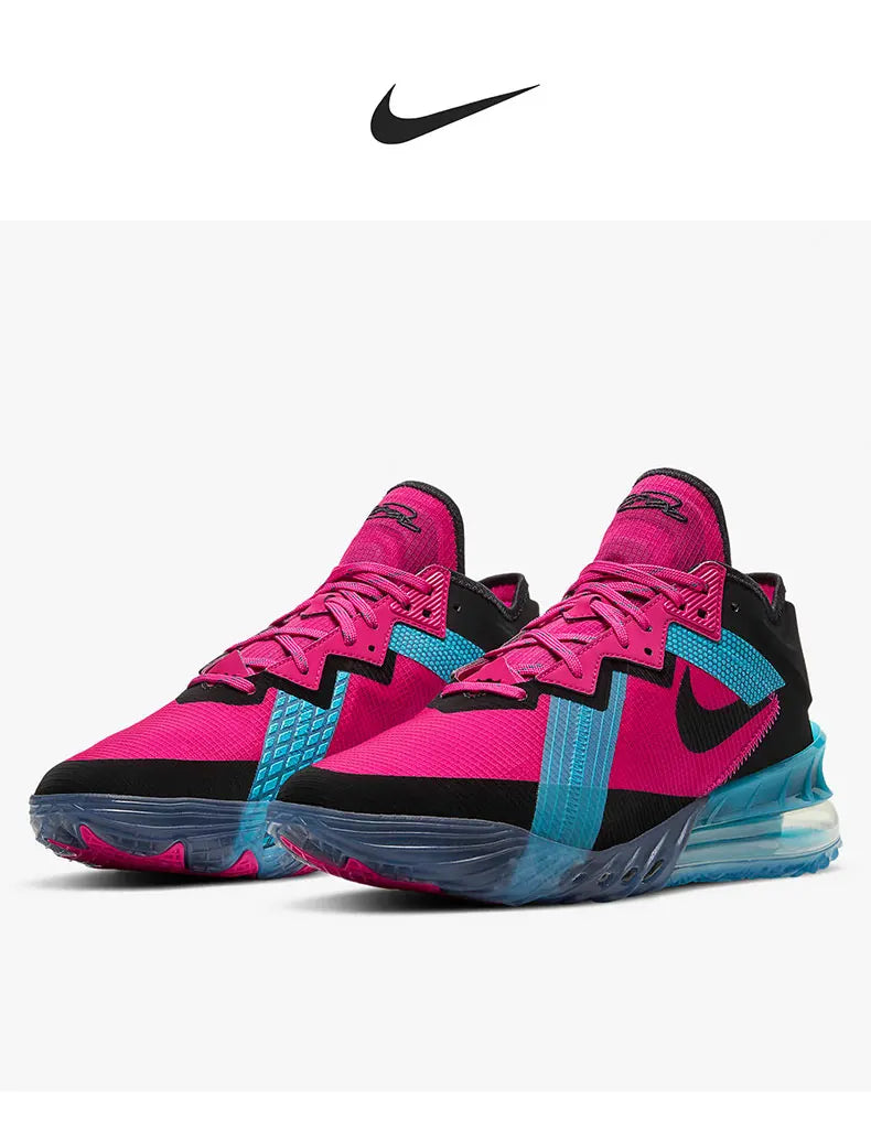 Zapatillas de baloncesto deportivas Nike originales LEBRON XVIII LOW EP para hombre y mujer CV7564-600