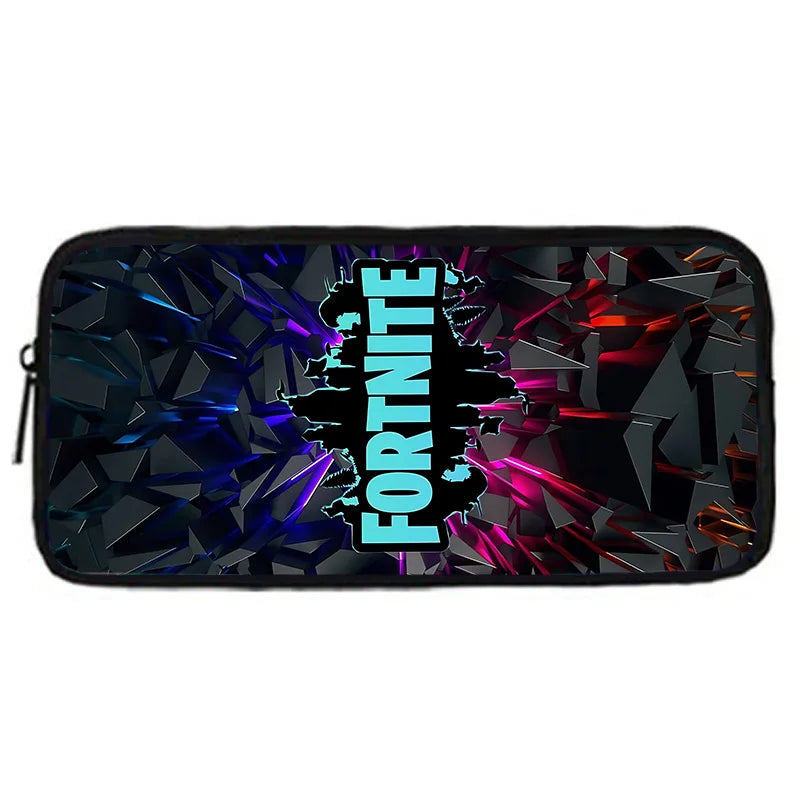 Child School Backpack with Lunch Bags, Pencil Bags, Hot Game Design-F-FortniteS School Bags for Boys Girls Best Gift