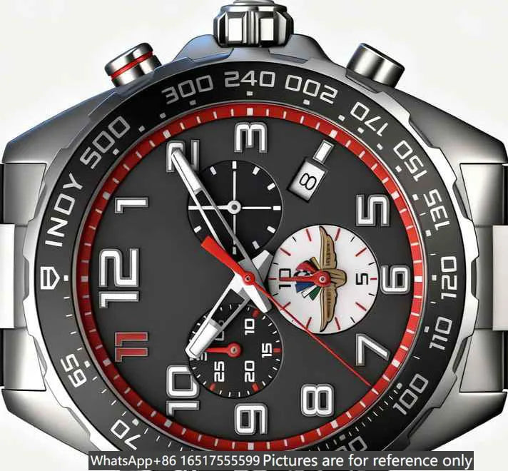 43mm Men Luxury Watches in 904L Steel Quartz Movement Exquisite Heritage And Artisanal Excellence-T