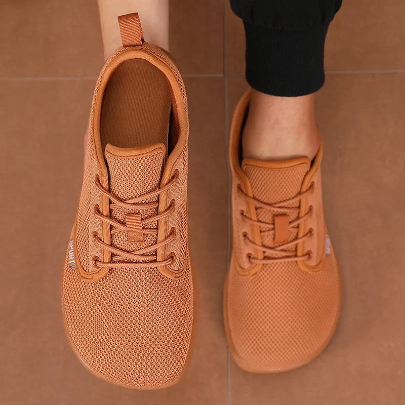 Barefoot Shoes, Men's Casual Running Sports, Breathable One-Foot Shoes, Lightweight and Minimalist Walking Shoes, Oversized