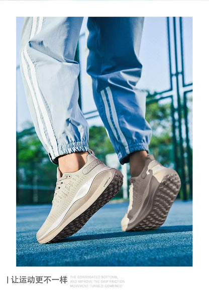 New Men's Running Shoes Athletic Casual Sports Luxury Shoes Fashion Trainer Lightweight Breathable Jogging Comfortable Walking