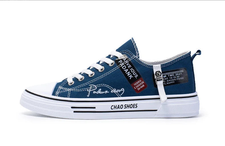 2025 été hommes toile baskets basses décontracté respirant chaussures pour adolescent à la mode léger jeunesse Streetwear confort chaussures