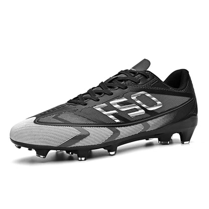 Breathable Soccer Shoes with FG/AG Spikes, Suitable for Training and Playing, Effectively Protecting the Ankle