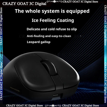 Mouse gaming wireless ATK Z1 Pro Max Ultra con piedini personalizzati, PAW3950, Ultra Smart Speed Wireless, polling rate 8k, latenza ridotta 0.39ms