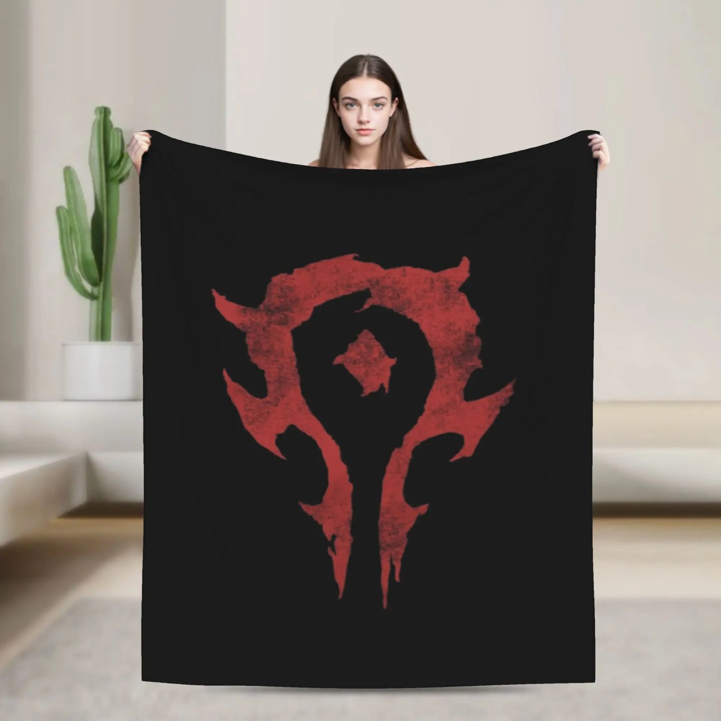 WOW World of Warcraft Flannel Blankets Winter  Soft Warm Throw Blanket for Children Outdoor Novelty Bedspread Sofa Bed Cover