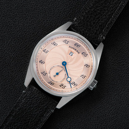 Sugess Watch of Men Automatic Mechanical Wristwatches ST1721 Movement Luminous Simple Fashion Clock Waterproof Glass S451 New