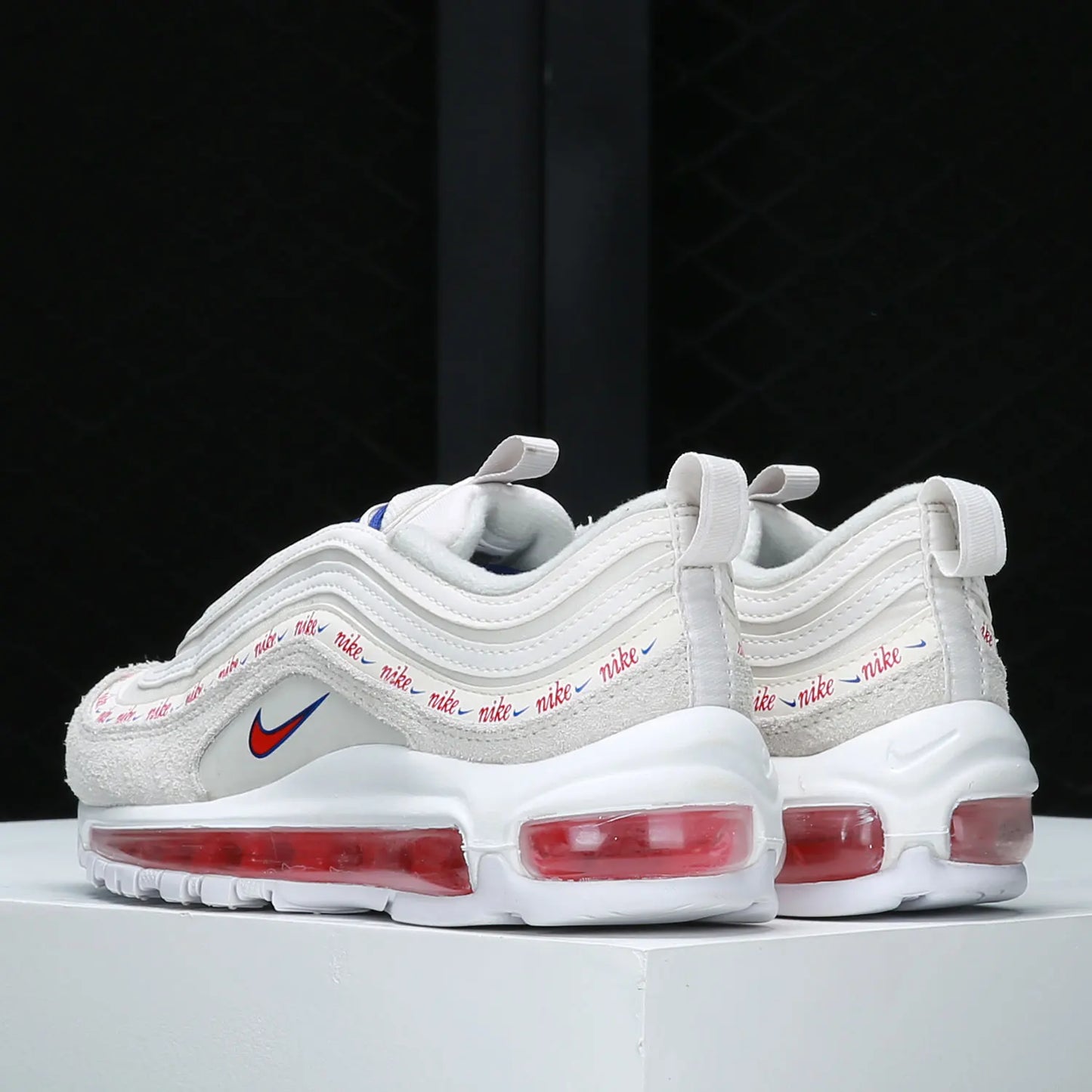Sapatilhas desportivas Nike AIR MAX 97 genuínas para mulher, de cano baixo, com amortecimento Air, DC4013-001