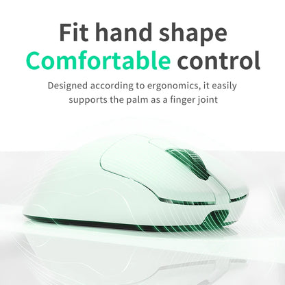 Ratón inalámbrico AJAZZ AJ179 NL Star Flash Version 3 modos, baja latencia, batería de larga duración, ligero, personalizable, para oficina y gaming