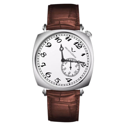 New 2026 Specht & Söhne 1921 Men's Automatic Mechanical Wristwatch Rose Gold Sapphire Crystal Genuine Leather Relogio Masculino