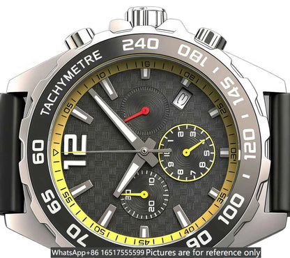43mm Men Luxury Watches in 904L Steel Quartz Movement Exquisite Heritage And Artisanal Excellence-T