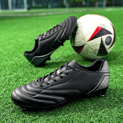 Chaussures de football pour hommes, crampons de football à tige haute pour terrain dur FG AG TF, entraînement professionnel, baskets légères pour l'extérieur, pointures 39-45