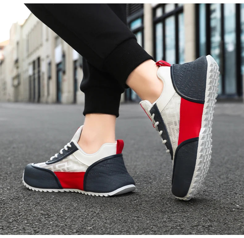 Protección de marca 2026 nuevas zapatillas casuales versátiles de moda deportiva para hombre, ligeras, antideslizantes, transpirables y resistentes al desgaste