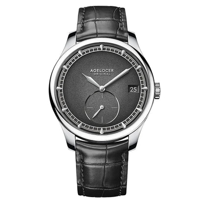 AGELOCER In-House Movement Premium Petite Seconde Men's Luxury Automatic Mechanical Watch Birthday Gift for Men