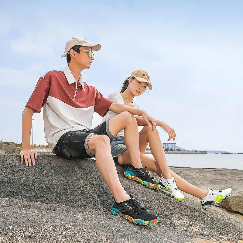 ALIUPS Aqua Shoes Beach Shoes Water Shoes Barefoot Shoes Men Women Water Sports Child Escarpines Agua Hombre Gym Buty Do Wody