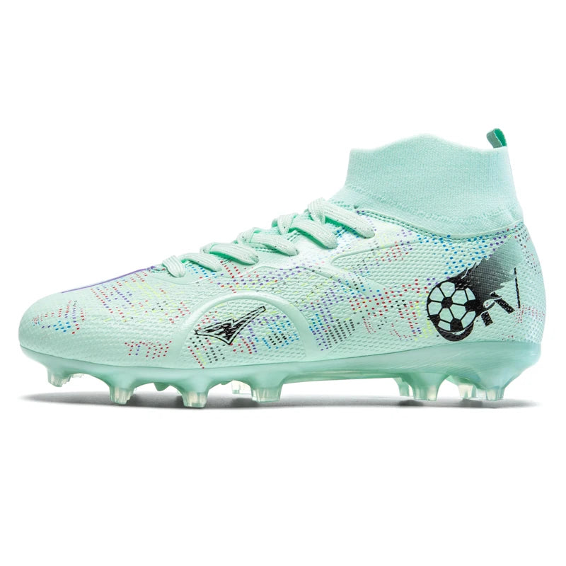 Scarpe da calcio professionali da uomo, scarpe da calcetto con tacchetti, sneakers da calcio ultraleggere per allenamento e sport all’aperto