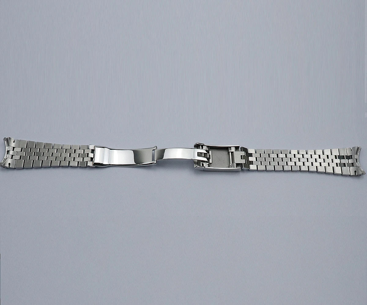 Cronos DateJ Luxury Men's Watch, Stainless Steel 5 Links Bracelet, PT5000 Miyota 9015, 100m Water Resistant, Sapphire