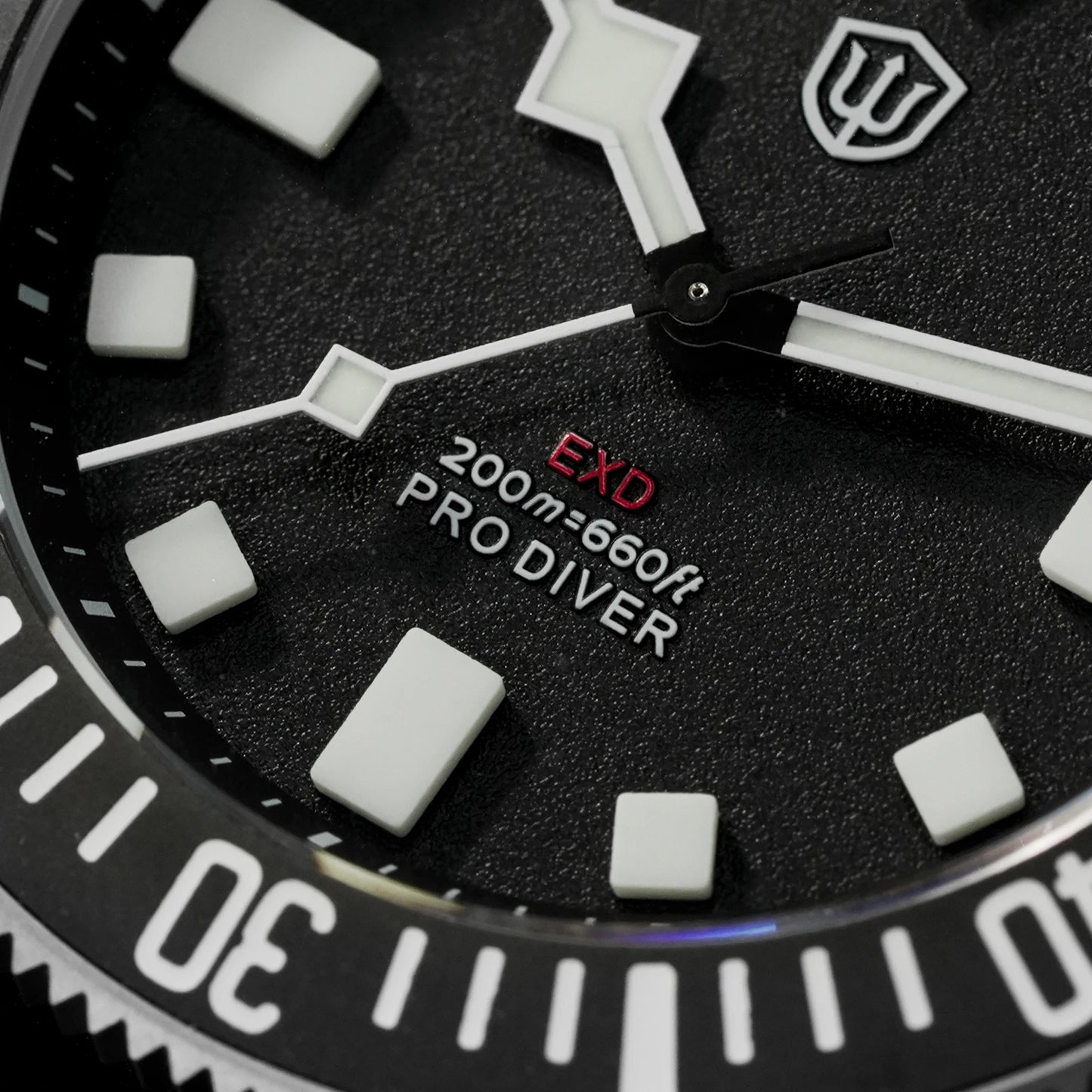 Watchdives EXD V2 40mm Titanium Watch Exchangeable X Design VH31 Sweep Second Movement Quartz Watches Luminous Waterproof 200M