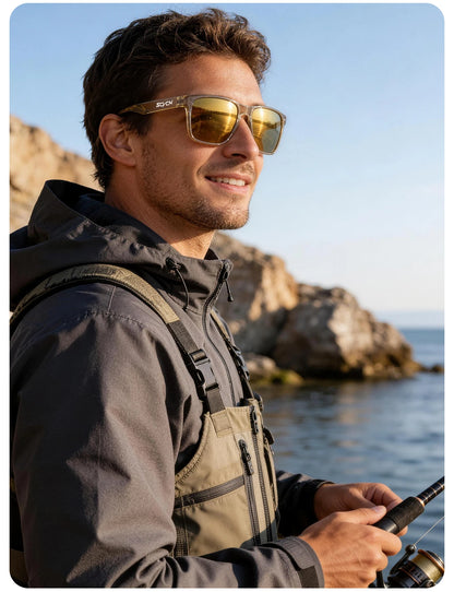 SCVCN Outdoor Polarized Water Sports Beach Ocean Sea Platform Fishing Cycling MTB Sunglasses Bicycle Sports Hiking Eyewear UV400