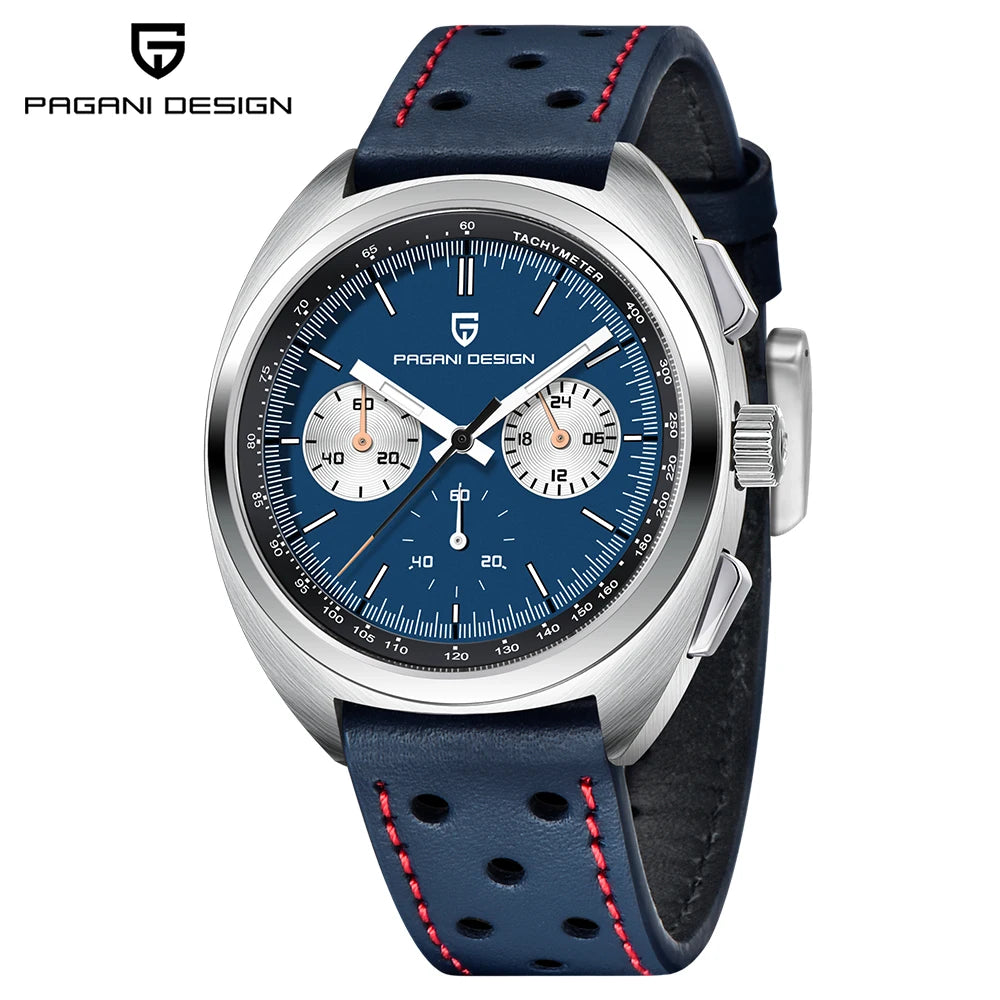PAGANI DESIGN 2026 NEW Turtle Back Chronograph 1782 Watch for Man Fashion Men's Quartz Watch Luminous relogios masculino