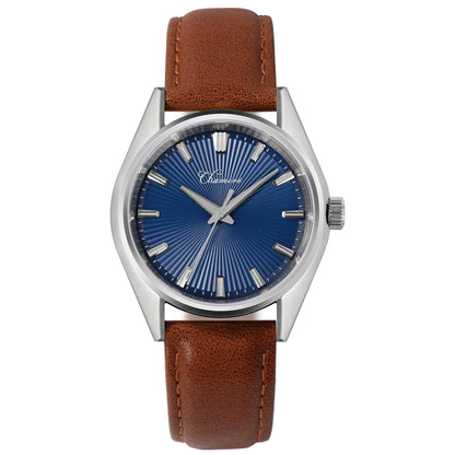 Chameri GS05 40mm Men Quartz Watch VH31 Sweep Second Movement Watches Sapphire Waterproof 100m Stainless Steel Wristwatch