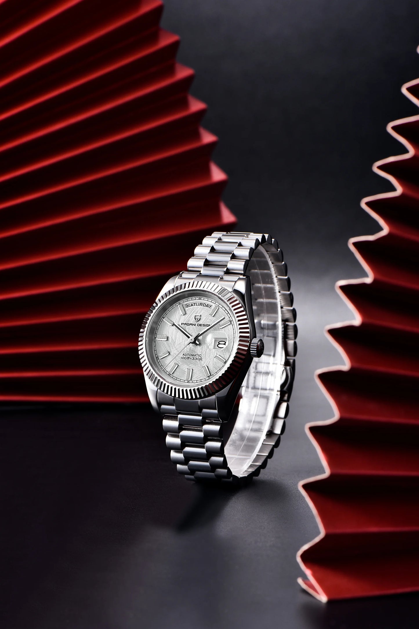 PAGANI DESIGN 2024 New DD40 NH36A Men's Watches Luxury Automatic Mechanical Watch For Men AR Sapphire Glass Date Wrist watch Men