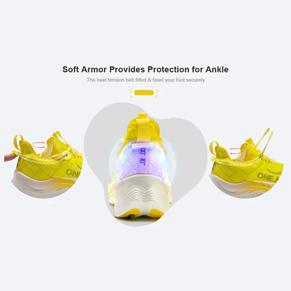 ONEMIX Carbon Fiber Plate Running Shoes Traction Shock Absorption Professional Marathon PB Racing Sports Trainers