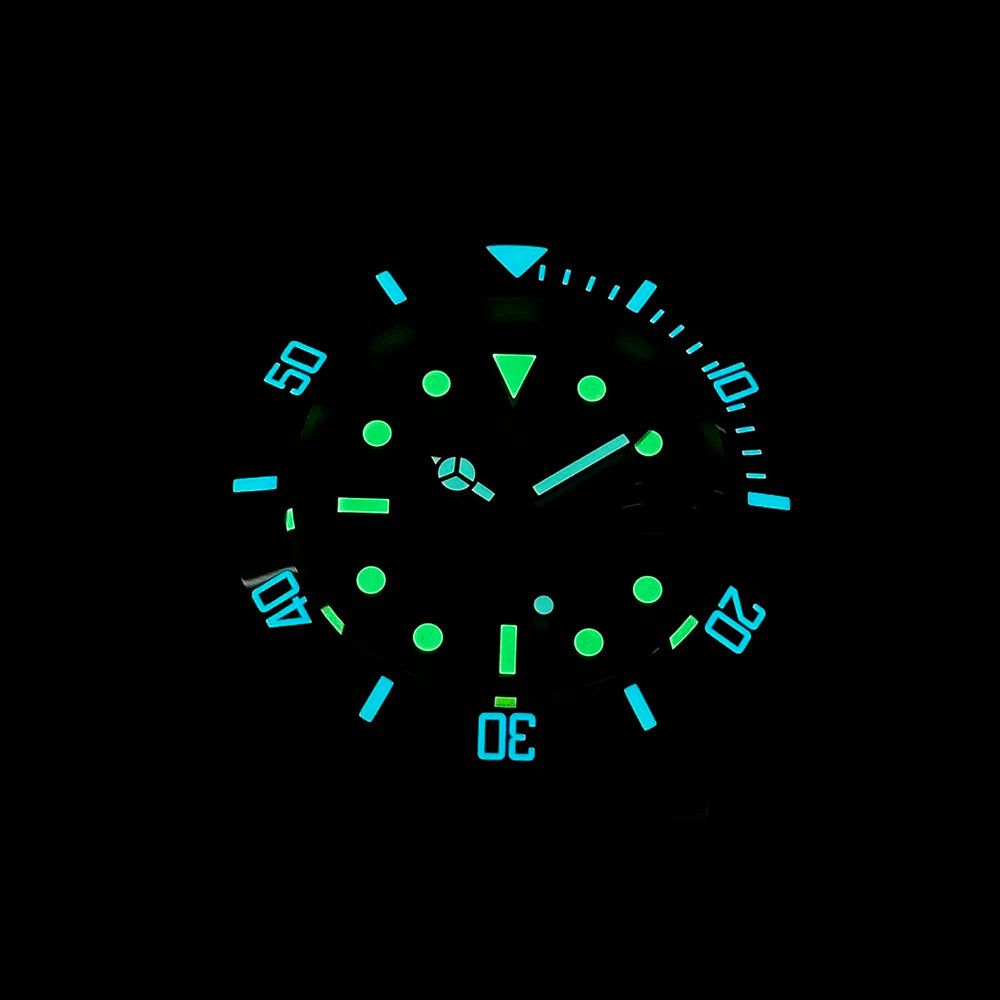 STEELDIVE Brand SD1953S Solid Bronze 41mm 30ATM Waterproof Sapphire Glass Super Luminous  NH35 Automatic Mens Dive Watch