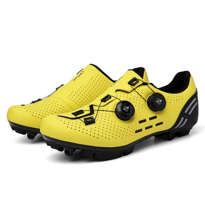 Sapatos de Ciclismo de Alta Qualidade para Homem SPD Autoencaixe Estrada Bicicleta Desporto Sapatos de Ciclismo MTB de Montanha Antiderrapantes para Mulher 36-47